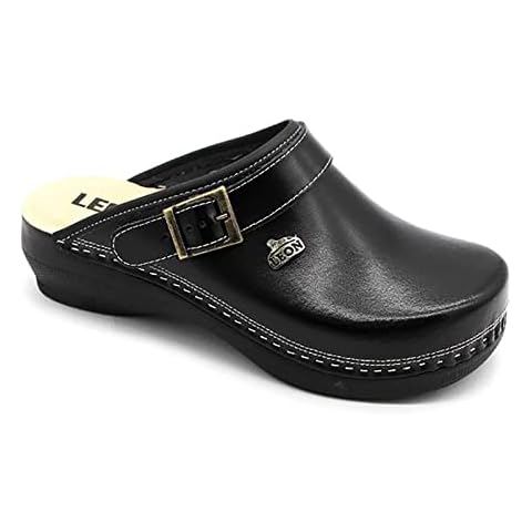 Sabots en cuir LEON PU101 Cover