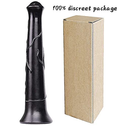 Lzyaa Super Big Size Horse Dildo (Black) #TOP5