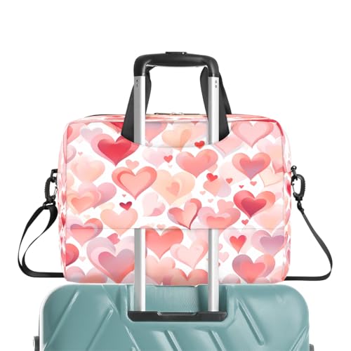 Bolsa para Laptop con Estampado de Corazones miniatura 7