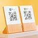 FicesAds Sign Holder, Menu Displays Slanted Sign Stand Price list display QR code Sign for Business