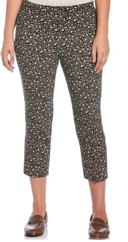 Rafaella Women's Pull-On Soft Stretch Comfort Capri Pants