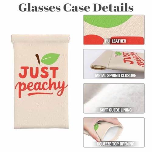 Image of Dragonfly Glasses Case Lightweight Glasses Cases PU Sunglass Organizer Eyeglasses Case Glasses Cases For Men Women