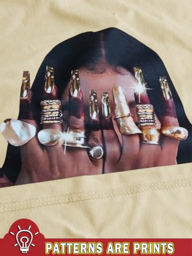 Image of RoseSeek Summer Retro Graphic Tank Top Hippop Streetwear Y2K Tees