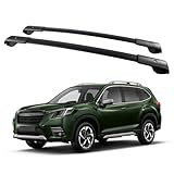 TAITUOPLUS 165lbs Roof Rack Cross Bars Compatible with Subaru Forester 2014-2026 Aluminum Crossbars Rooftop Cargo Bars Kayak Bike Luggage Snowboard Carrier