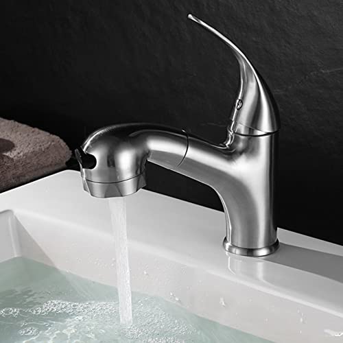 Mitigeur de lavabo pull down pour simplifier la routine matinale et le soin des enfants - 3