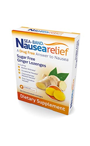 Sea-Band Ginger Lozenges, Drug and Sugar Free, for Motion Sickness and Nausea Relief* - Thumbnail 4