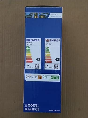 CELAVY Outdoor Wall Lights Mains Powered Outside Up Down Lights, IP65 LED Porch Front Door Light, Waterproof Square GU10 Exterior Modern Lighting External Electric Sconce Wall Mounted for House, White 11 CELAVY Outdoor Wall Lights Mains Powered Outside Up Down Lights, IP65 LED Porch Front Door Light, Waterproof Square GU10 Exterior Modern Lighting External Electric Sconce Wall Mounted for House, White - Image 11