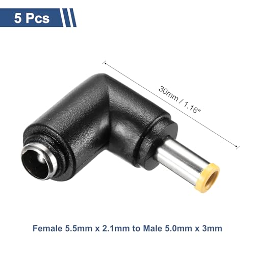 Adaptador de alimentación DC 5 piezas MECCANIXITY miniatura 2
