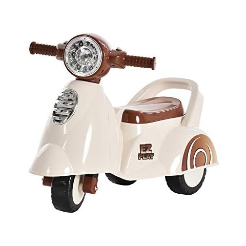 HOMCOM Coche Correpasillos con Luz y Música Cover