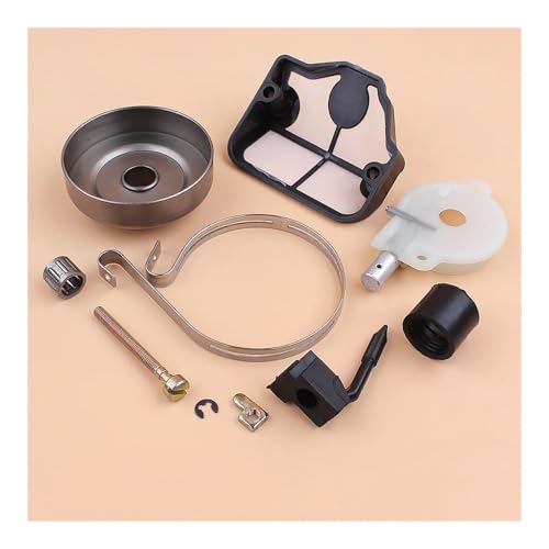 Tambor de embrague y tensor de cadena de alta resistencia para motosierra 3