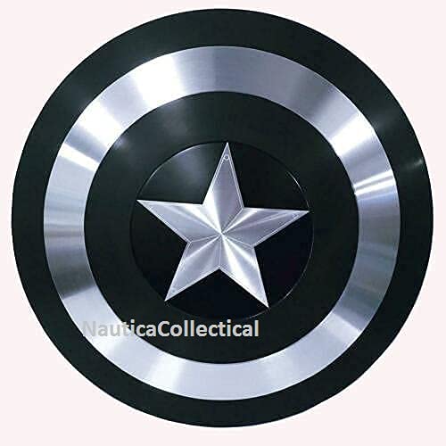 Captain america Abridor de Botellas - Marvel - 16337 Escudo de Metal capitán de Estados Unidos