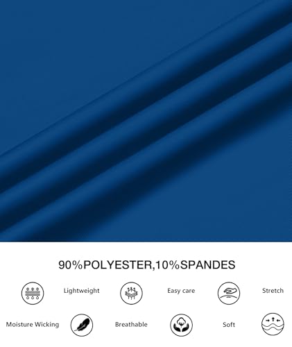 Little Beauty 3 Pack Men's Polo Shirt Short Sleeve Breathable Quick Dry Golf Shirts with Trendy Prints Comfort Collared Top4