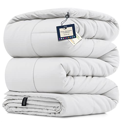BELADOR White Comforter Duvet Insert Twin Size Bed Comforter All