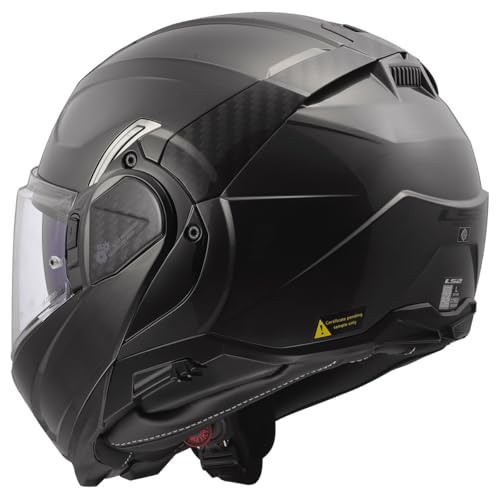 Image of LS2 Helmets Advant II Modular Motorcycle Helmet W /SunShield (Gloss Jeans Gray - X-Small)