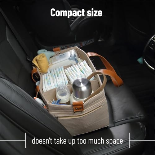 Organizador de fraldas, Organizador de fraldas para bebês, Bolsa de armazenamento de viagem para beb