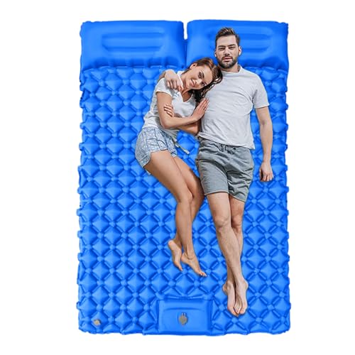 Hogvinnatil Camping Schlafmatte,Luftmatratze Mit Integrierter Fußpumpe | Leichtes & Kompaktes Outdoor Zubehör Für Camping Wandern Trekking Reisen
