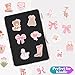 100PCS Pink Paradise Aesthetic Stickers,Pink Girl Cute Bow Tie Decals Vinyl Junk Journaling Coquette Stickers for Water Bottle Laptop (Pink Paradise)
