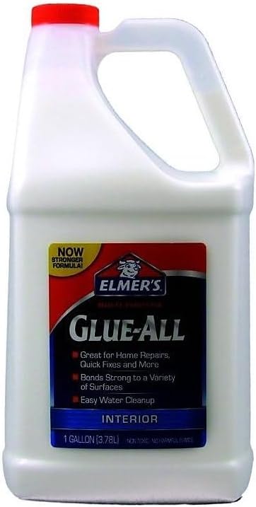 Elmer's E3860 Multi-Purpose Glue-All, 1 Gallon, White