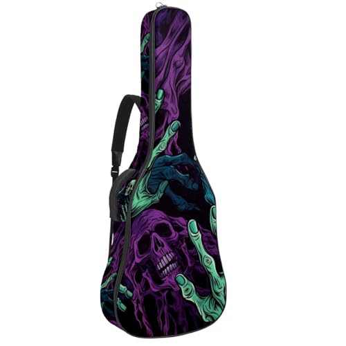 Étui de guitare en tissu Oxford imperméable et rembourré de 104,1 cm