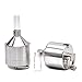 Aluminum Spice Mills Herb Powder Grinder Travel Set With Accessories Grind Tobacco To Powder Herb Crusher With Handle 56MM （2.2inch）Silver