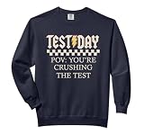 Gen Alpha Test Day POV Youre Crushing The Test Funny Exam Comfort Colors Adult Sweatshirt