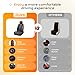 Coverado Car Seat Cushion Winter, Waterproof Faux Leather Seat Cover for Cars, Driver or Passenger Seat Cushion for Full Back and Seat, Durable Anti-Slip Car Seat Protector Universal Fit Most Cars