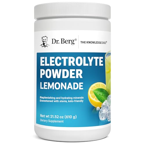 Dr. Berg Zero Sugar Hydration Keto Electrolyte Powder - Enhanced...