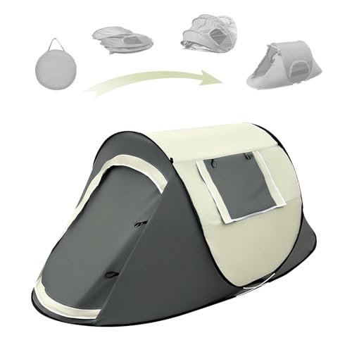 Carpa pop-up para camping impermeable, 1 persona