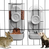 Tiere und ihre Nahrung ペーターピール Guinea Pig Food And Water Bowl Tiberpet Rabbit Food Bowl