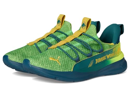 Zapatillas niños Unisex Puma Softride elásticas y ligeras con temática Jurassic World