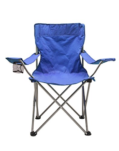 Wfs Camping Quad Chair, Blue #TOP1