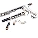 Beginner Student Playing Bass Clarinet Professional Clarinet Abs Material Clarinet for Beginner (Color : E)