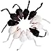WENTS Juguetes para Gatos, Fur Mice Cat Toy 20 Piezas Peludo Ratones sonajero pequeño Ratón Gato Gatito Interactivo, Colores Variados