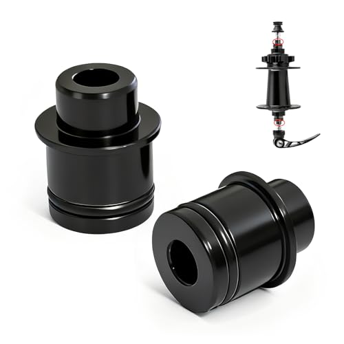 NUTSFLOW 2 Pack Hub Adapters &ndash; 12 mm&rarr;M9 & 15 mm&rarr;M9 Fro