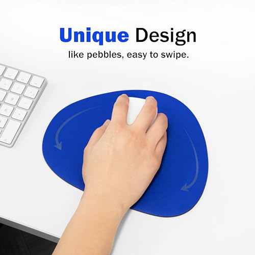 Image of GREEDY FARMERS Mouse pad, Non-Slip Washable Waterproof Computer Mouse pad (Hawaii Blue)
