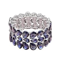 Navy Blue- White gold