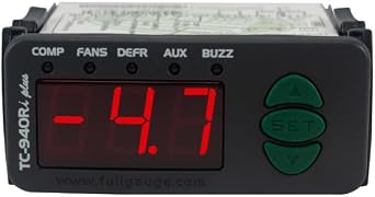 Electronic Freeze Control 2 Sensors, 4 Outlets, 1 Digital Inlet, 110/220v Full Gauge Sitrad Compatible Tc940ri-Plus
