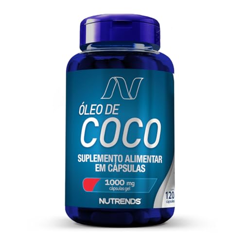 Óleo de Coco 1000mg 120 cápsulas, Nutrends