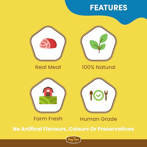 Image of Barkbutler x Dogfest Meat Sticks Lamb, Dog Treat 45g| Protein Packed, Made with Natural Ingredients | 0% Artificial Flavours, Colours or Preservatives | Select Grade, for All Adult Breeds