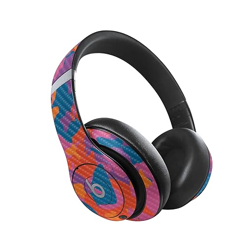 Image of MightySkins Carbon Fiber Skin Compatible with Beats Studio Pro - Pop Camouflage | Protective, Durable Textured Carbon Fiber Finish | Easy to Apply