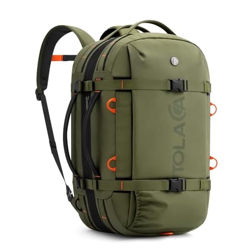 Tolaccea Expandable Travel Laptop Backpack