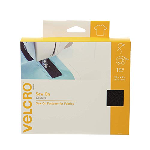 VELCRO Brand 90285 - Sew On Fasteners - 15' x 2