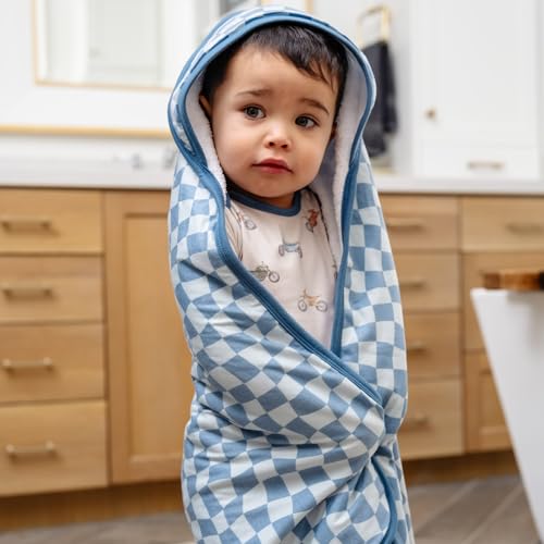 Image of Copper Pearl Premium Knit Hooded Bath Towel Miles