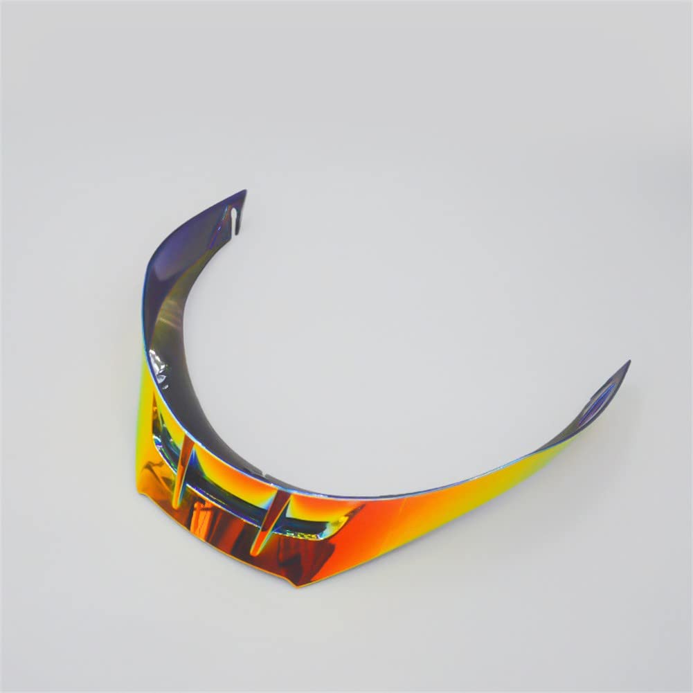 Helmet Tail Spoiler for AGV Pista GP,GPR, CORSA,CORSA R Rear Spoiler Motorcycle Helmet Accessories & Parts (Revo Deep Red)