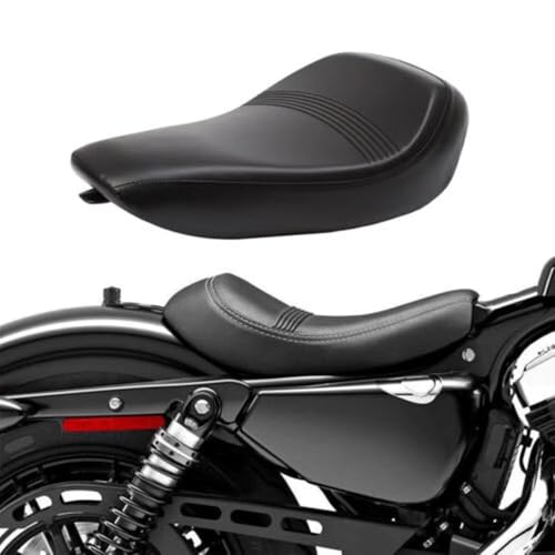 Selle solo noire Sportster pour s'évader en Forty Eight sur les routes de campagne