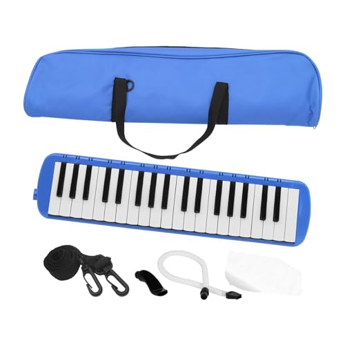 37 キー メロディカ楽器、37 キー メロディカ キット - チャイルドハーモニカピアノ - エアーピアノポータブル子供ハーモニカピアノ、面白いブローキーボード楽器おもちゃ子供のため