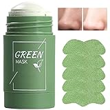 【Fácil de llevar】 La máscara facial de té verde adopta el diseño de un cabezal giratorio, que es más conveniente de usar y no es fácil ensuciarse las manos. Bonito y pequeño, fácil de llevar.