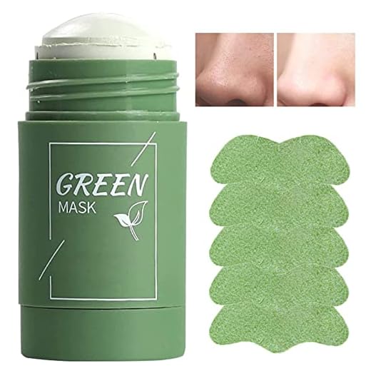 Kiara Lynch DV Stick, Deep Cleanse Green Tea Mask, Mascarilla Te Verde Puntos Negros Stick, Green Tea Cleansing Mask Limpia Poros y Puntos Negros, Kiara Lynch DVD Mascarilla de Te Verde en Barra (1)