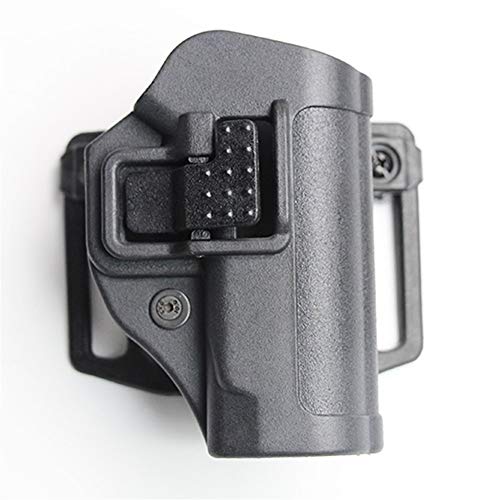 Vioaplem La Caza Deportiva PPK Funda Bolsa For Walther PPK PPK-L PPK/S 2238 Pistolera Mano Derecha Cinturón De Airsoft Paintball Disparo Carry (Color : Black)