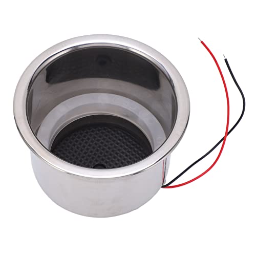 Porte-gobelet LED anti accumulation d'eau avec évacuation rapide x2 - 5